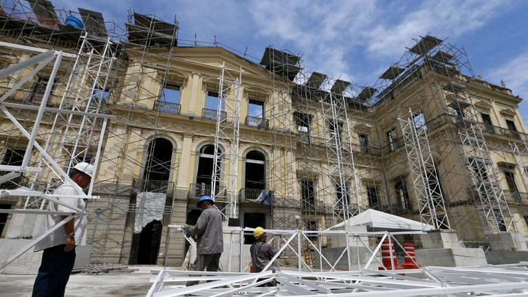 Museu Nacional do Rio de Janeiro reabrirá parcialmente em 2022